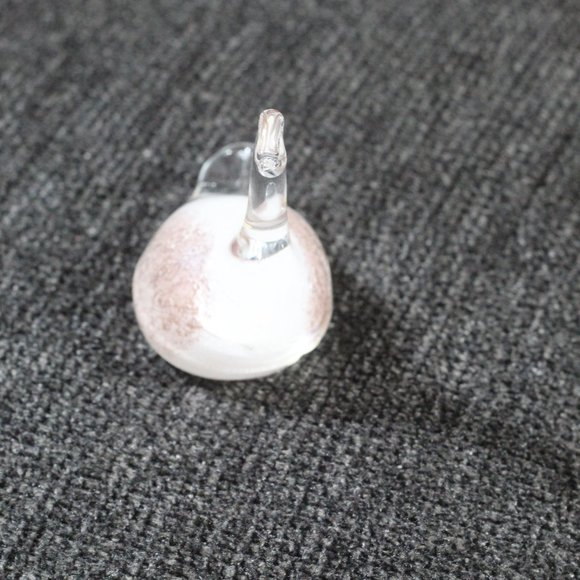 KASPAR BLEIKRISTALL SINGLE ART 24 % LEAD CRYSTAL BIRD PAPERWEIGHT - Picture 6 of 6